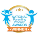 Logos of quality and safety certifications for Smart Tales