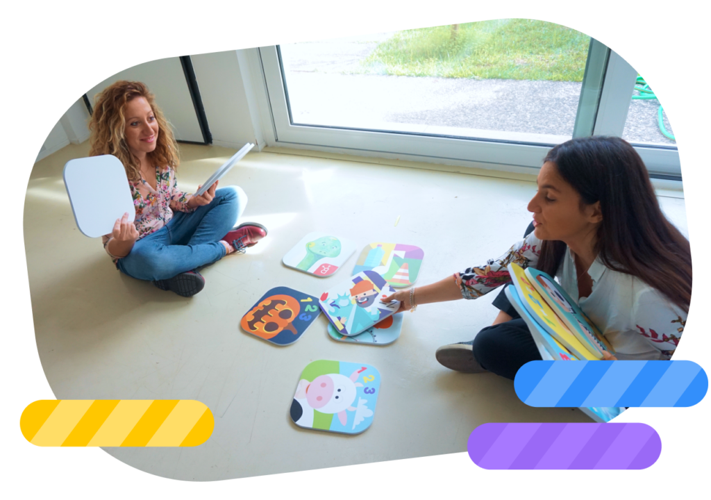 Founders of Marshmallow Games in the early days of the company.