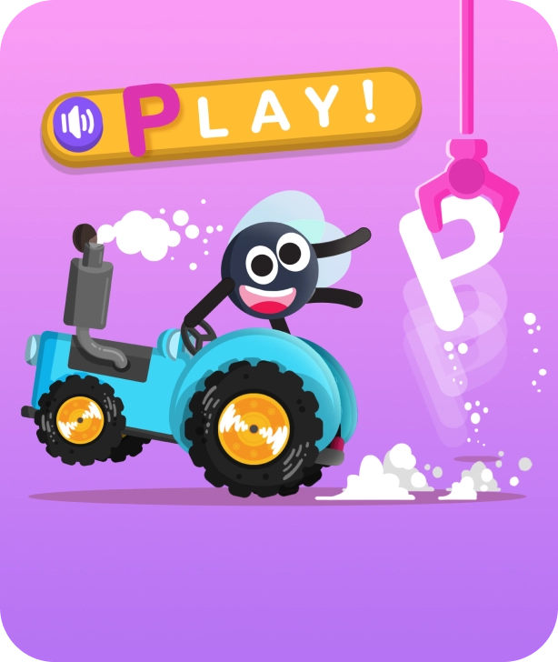 Early learning game for the Early Literacy and Language section.