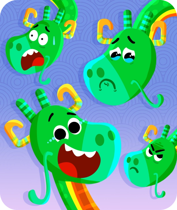 Educational stories about emotions for the Social Emotional Learning (SEL) section.