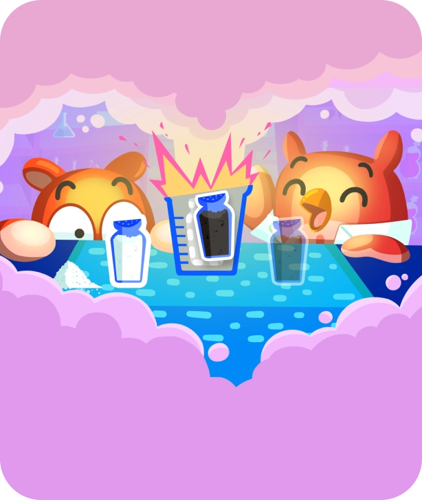 Interactive science game preview for the STEM section.